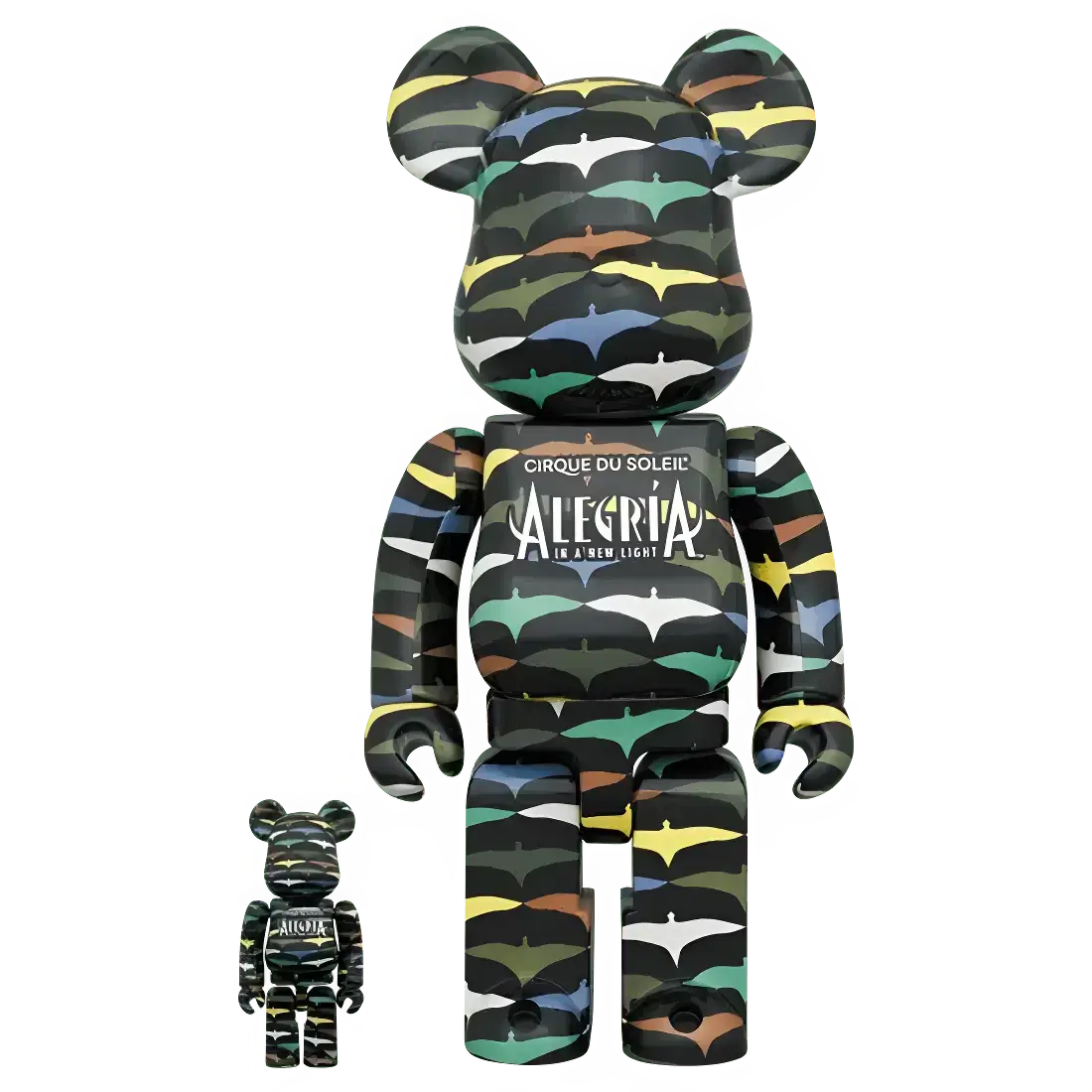 Bearbrick Cirque du Soleil 'Alegria - In a New Light' 100%+400% Herstellerbild 1