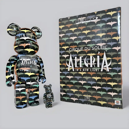 Bearbrick Cirque du Soleil 'Alegria - In a New Light' 100%+400% mit Verpackung