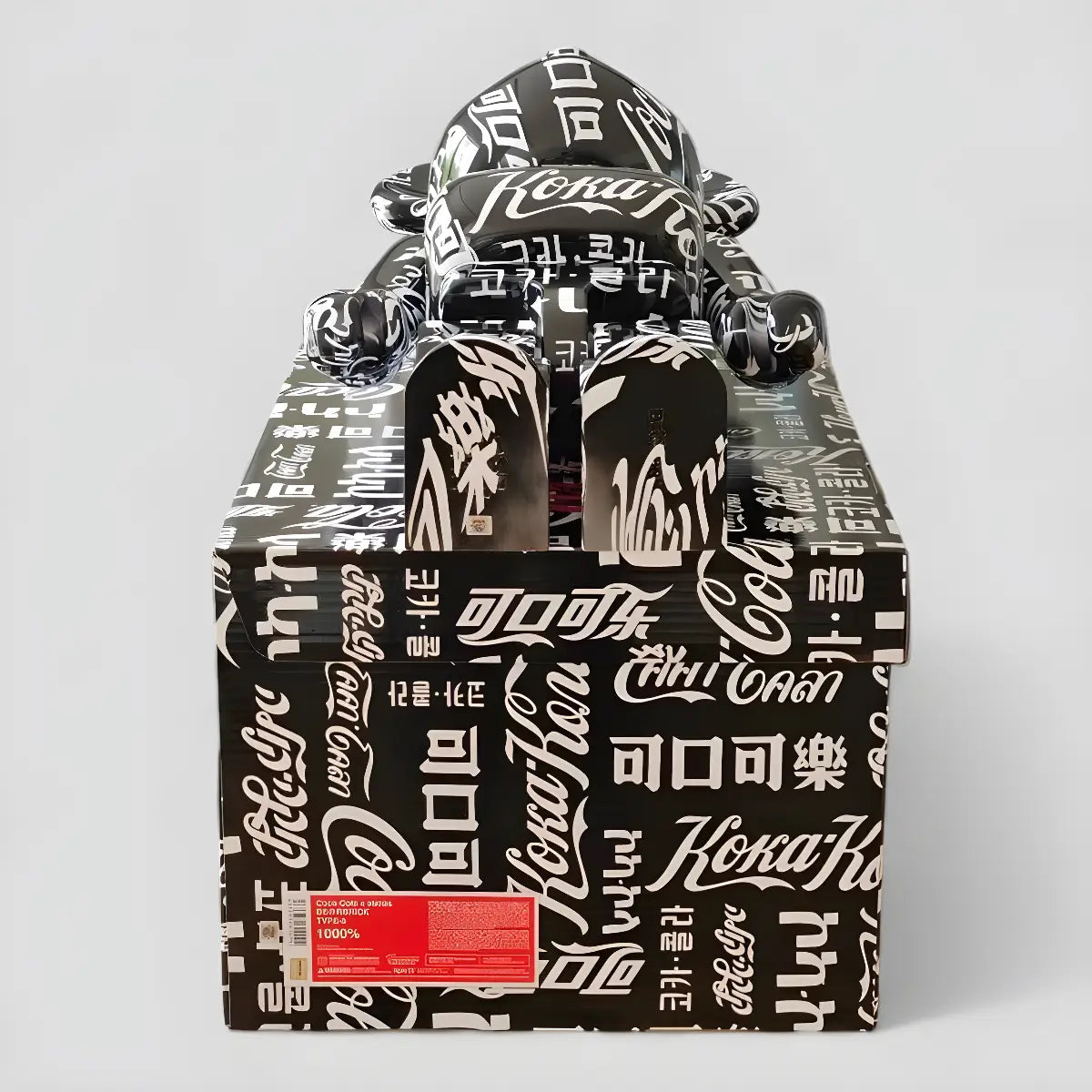 Bearbrick Coca-Cola × atmos Type-6 1000% Echtheitsmerkmale