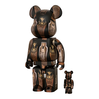 Bearbrick Coffin of Hornedjitef 100%+400% schräg