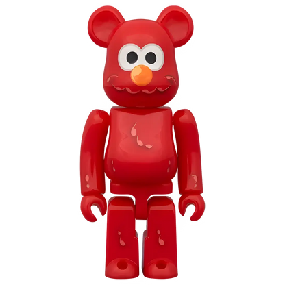 Bearbrick Coin Parking Delivery × Sesame Street Elmo & Shirai-san 100%+400% Herstellerbild 2