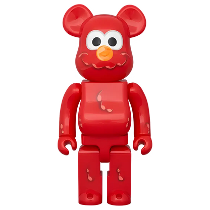 Bearbrick Coin Parking Delivery × Sesame Street Elmo & Shirai-san 100%+400% Herstellerbild 3