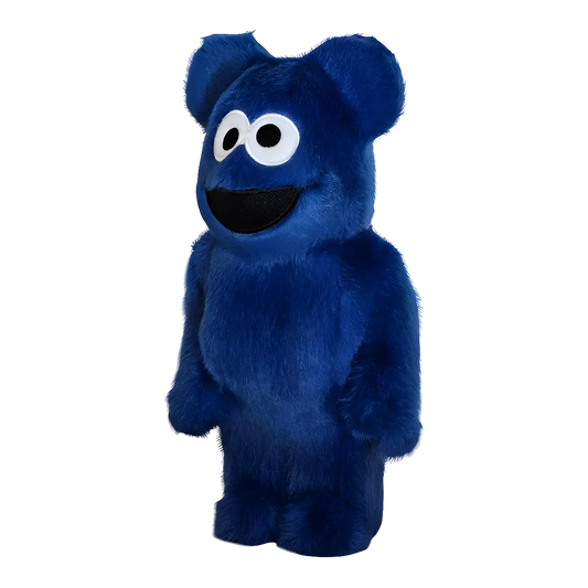 Bearbrick Cookie Monster Costume Version 2 schräg