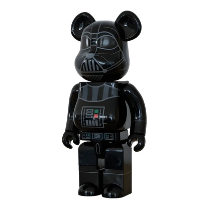 Bearbrick Darth Vader Rogue One Version 400% schräg