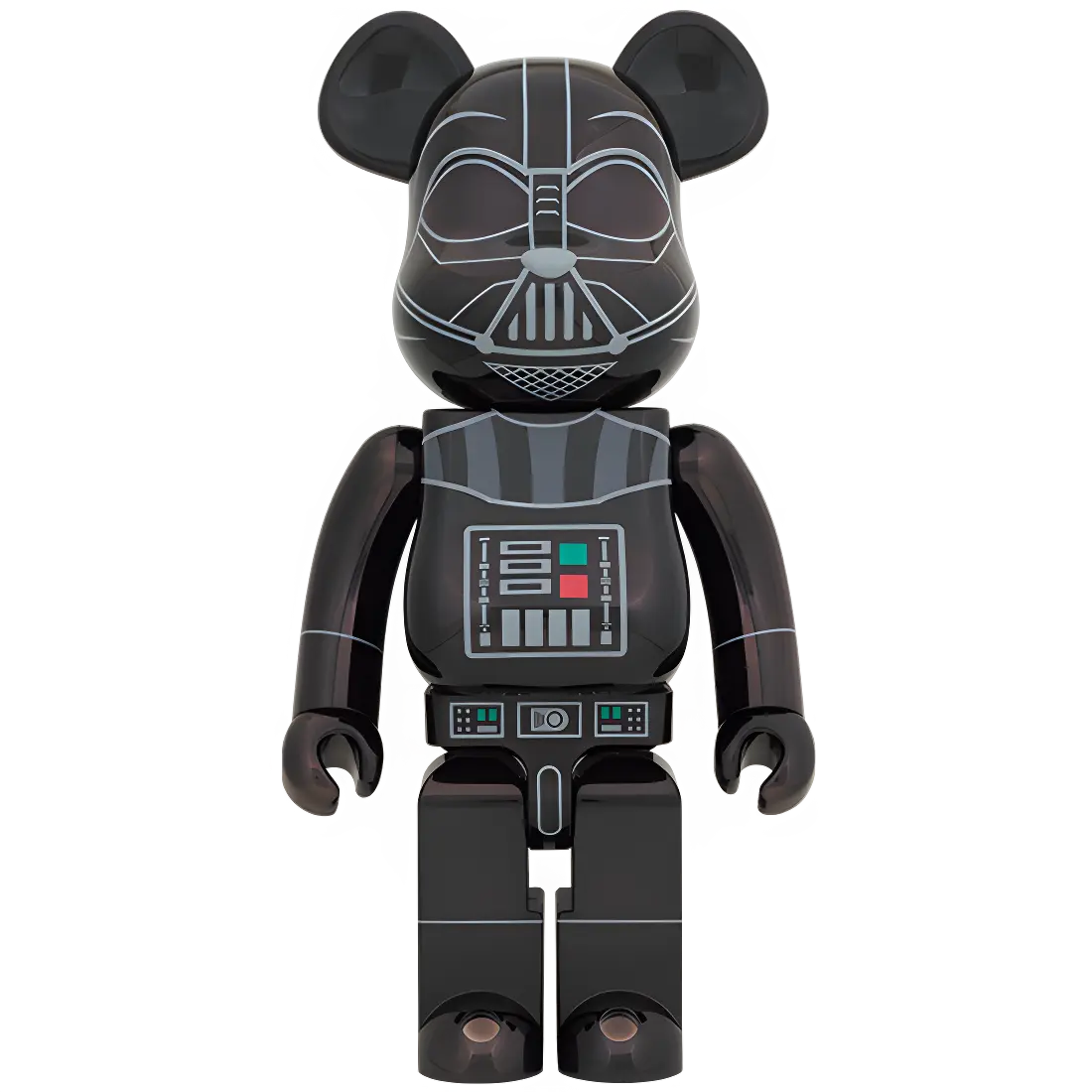 Bearbrick Darth Vader (Rogue One Version) Chrome Version 1000% Herstellerbild 1