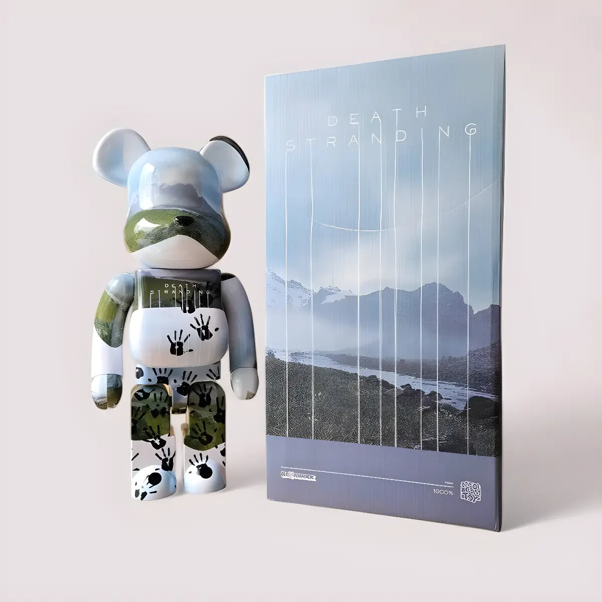 Bearbrick Death Stranding 1000% mit Verpackung