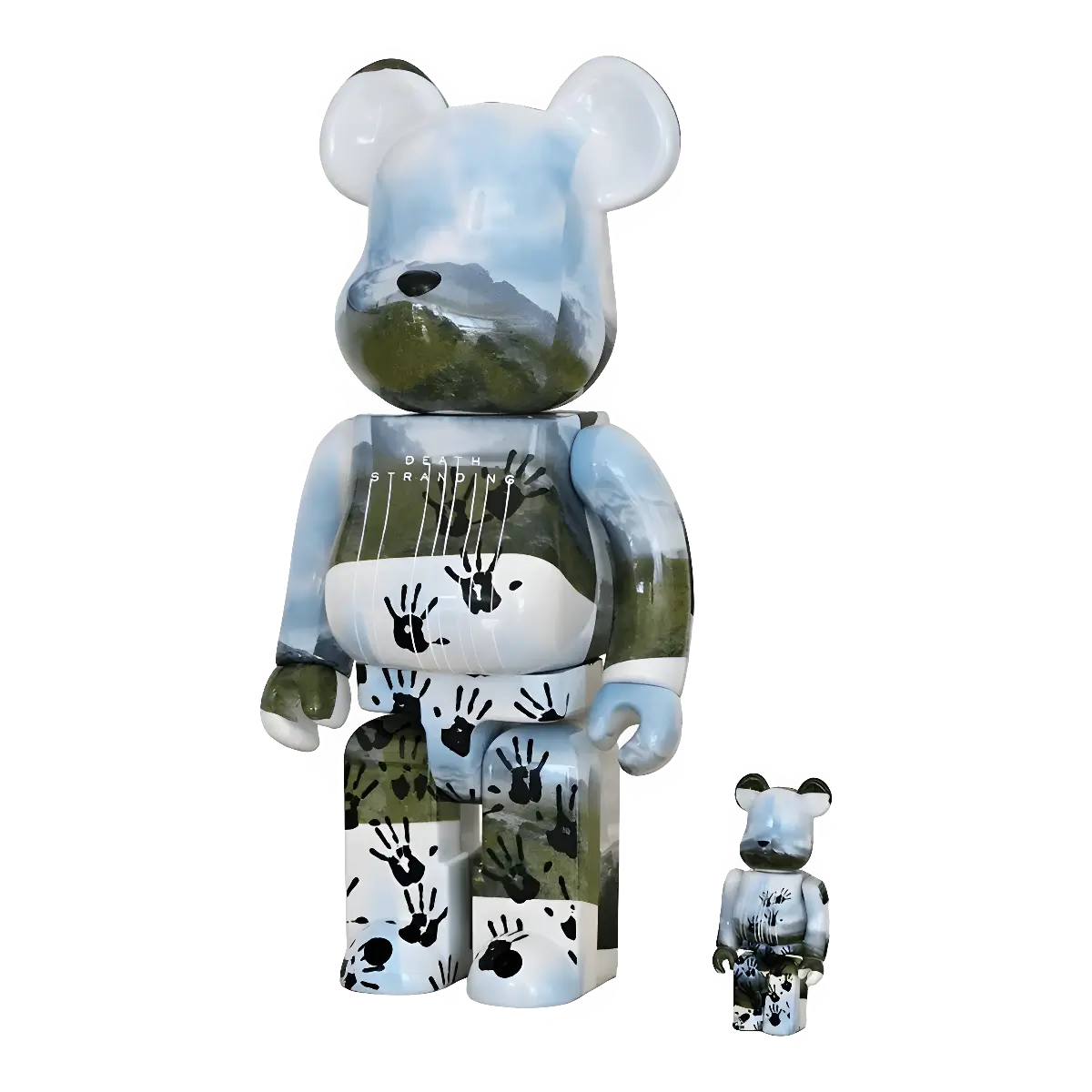 Bearbrick Death Stranding 100%+400% schräg