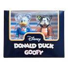 BE@RBRICK Donald Duck & Goofy set of 2 (100%)