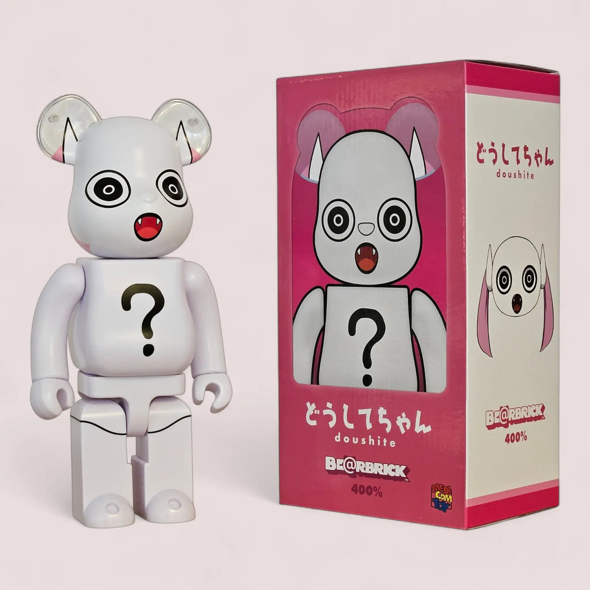 Bearbrick Doushite-chan [PinocchioP] 400% mit Verpackung