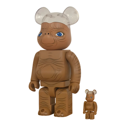 Bearbrick E.T. The Extra-Terrestrial schräg