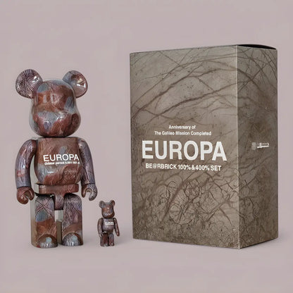 Bearbrick EUROPA 100%+400% mit Verpackung