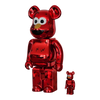 Bearbrick Elmo Chrome Version schräg