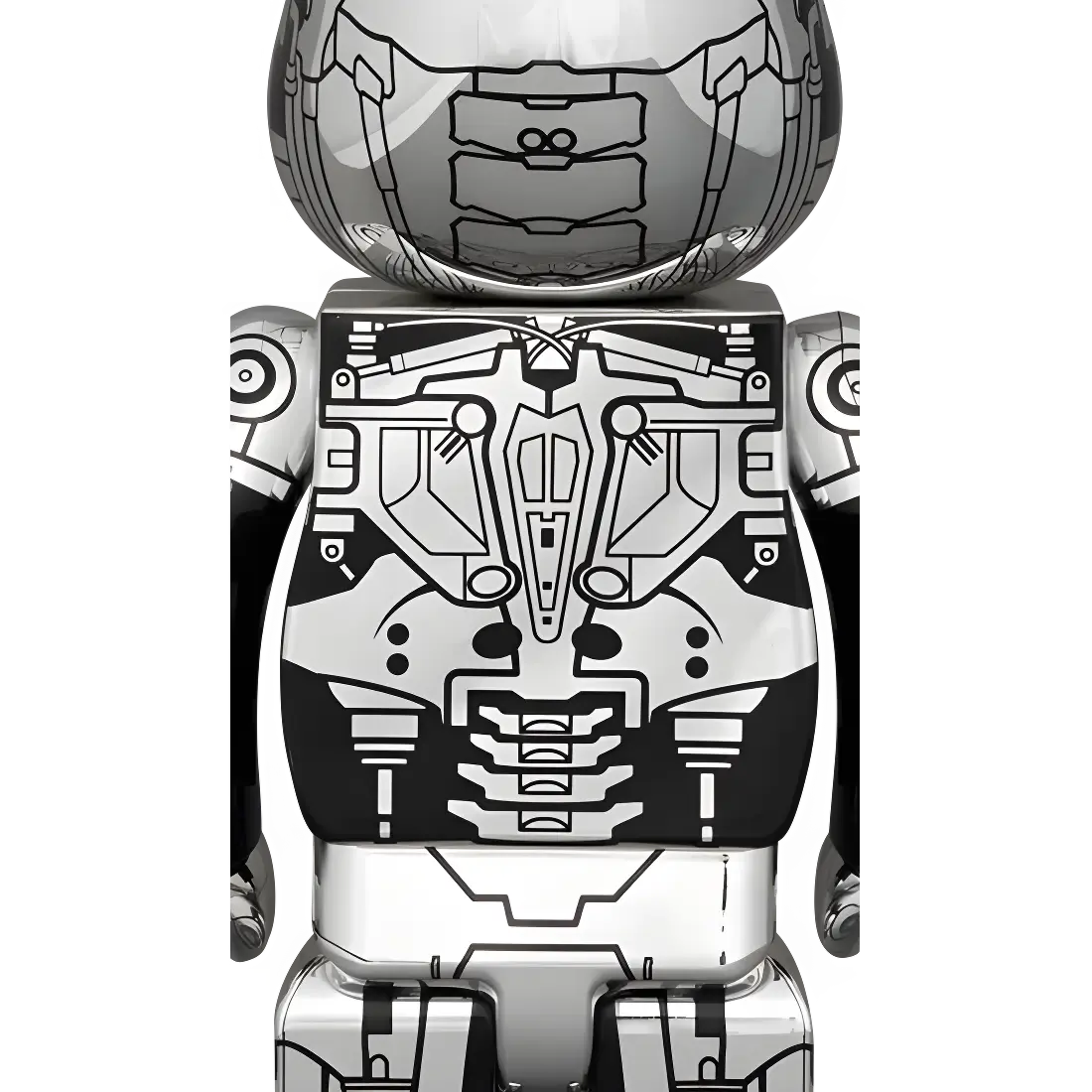 Bearbrick Endoskeleton (T2 Version) 400% Herstellerbild 2