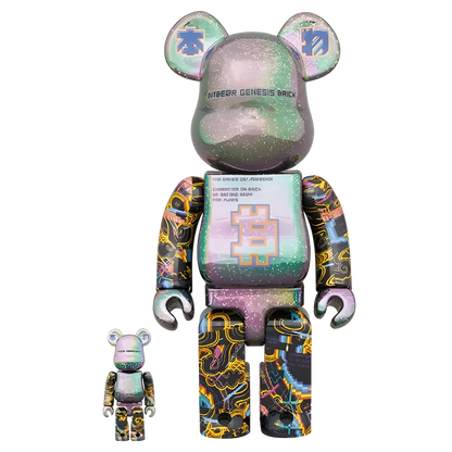 Bearbrick Excalibur 'Satoshi' 100%+400% Herstellerbild 1