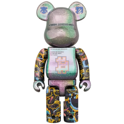 Bearbrick Excalibur 'Satoshi' 100%+400% Herstellerbild 3