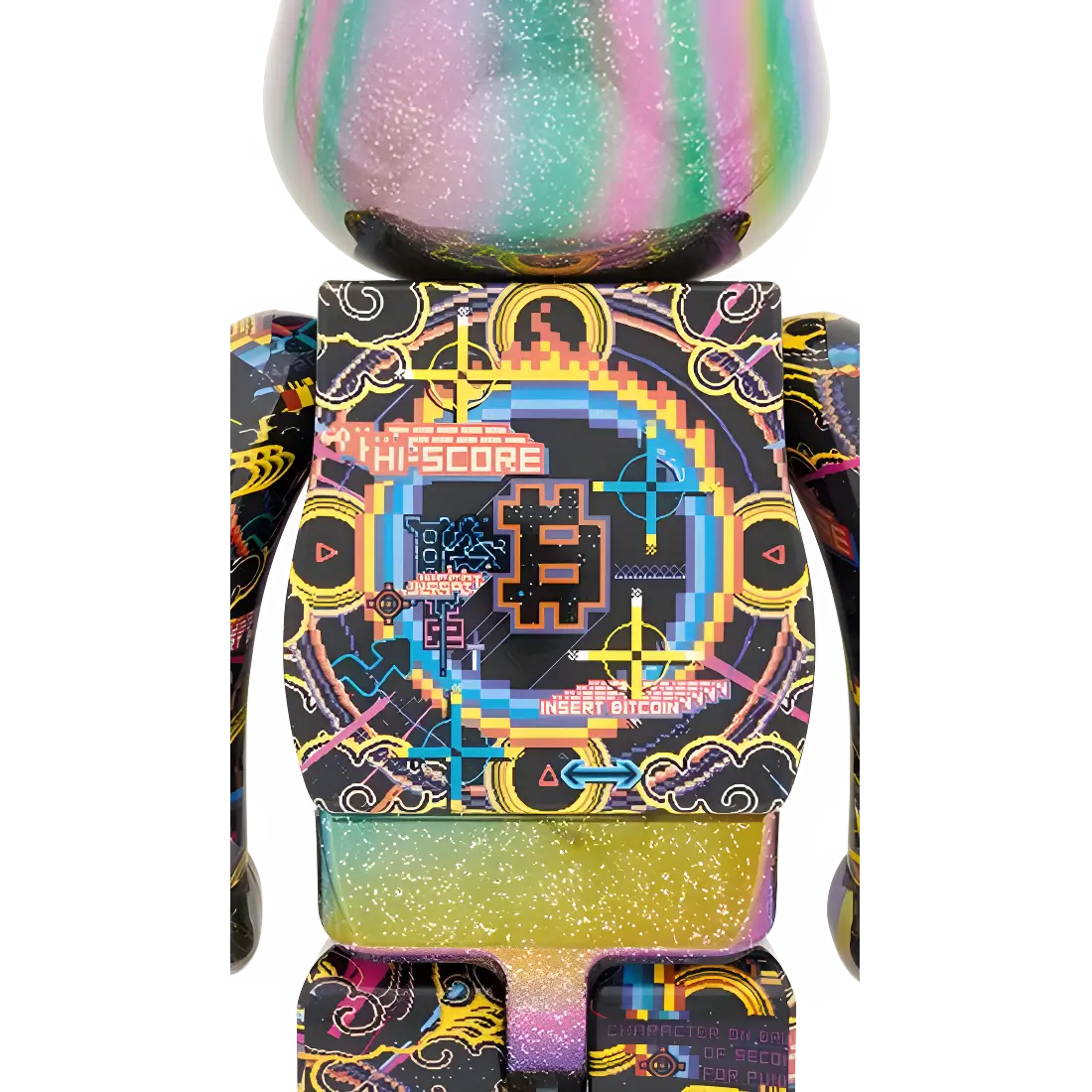 Bearbrick Excalibur 'Satoshi' 100%+400% Herstellerbild 4