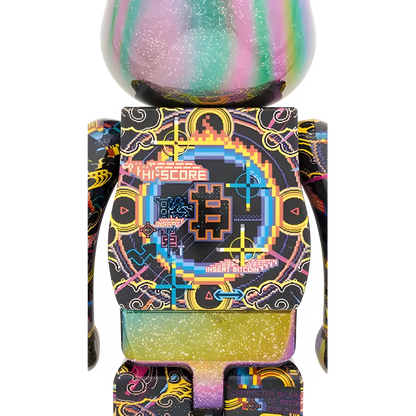 Bearbrick Excalibur 'Satoshi' 100%+400% Herstellerbild 4