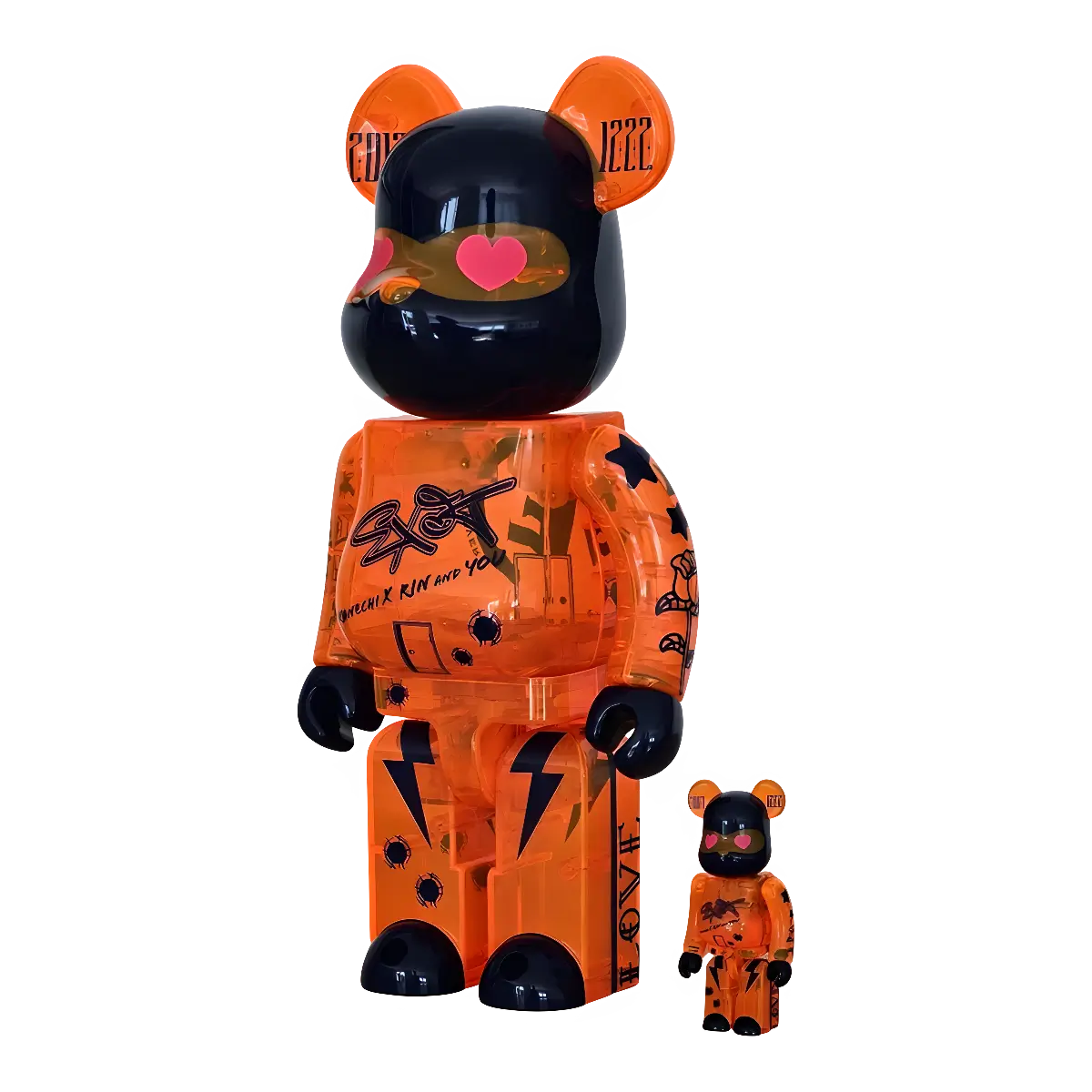 Bearbrick Exit 2023 100%+400% schräg