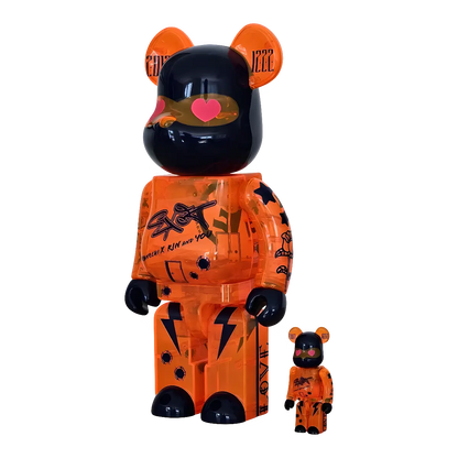 Bearbrick Exit 2023 100%+400% schräg