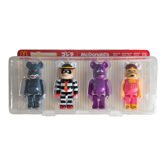 Bearbrick Godzilla vs McDonalds 150% Front