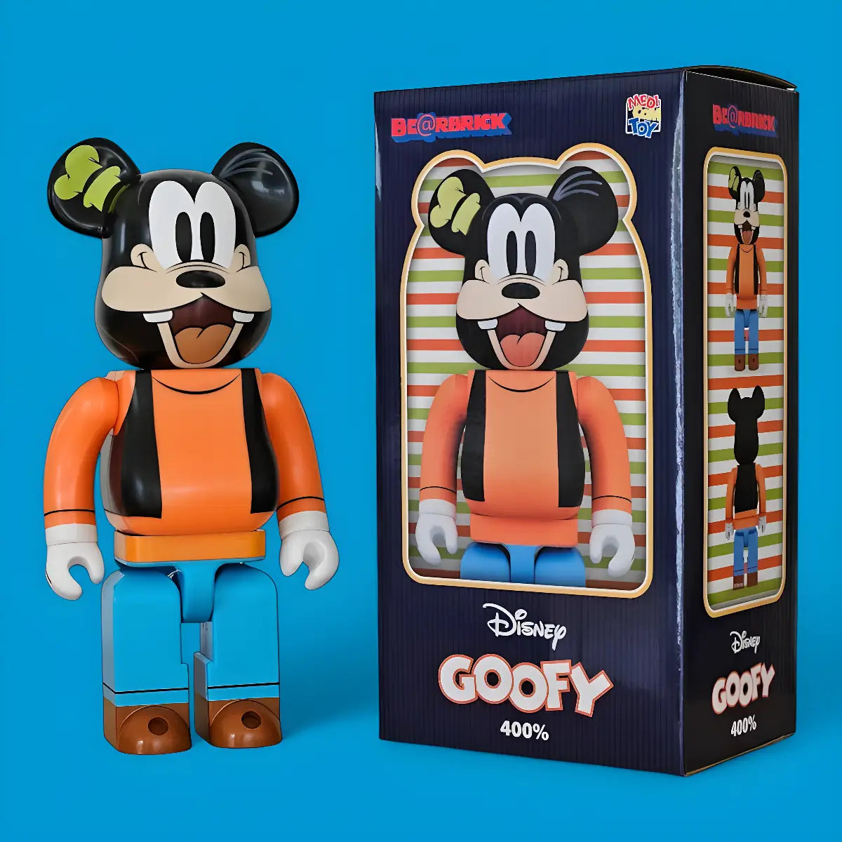 Bearbrick Goofy mit Verpackung