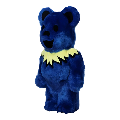 Bearbrick Grateful Dead Dancing Bears Costume Version Blue 400% schräg