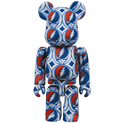 Bearbrick Grateful Dead 'Steal Your Face' 100%+400% Herstellerbild 2