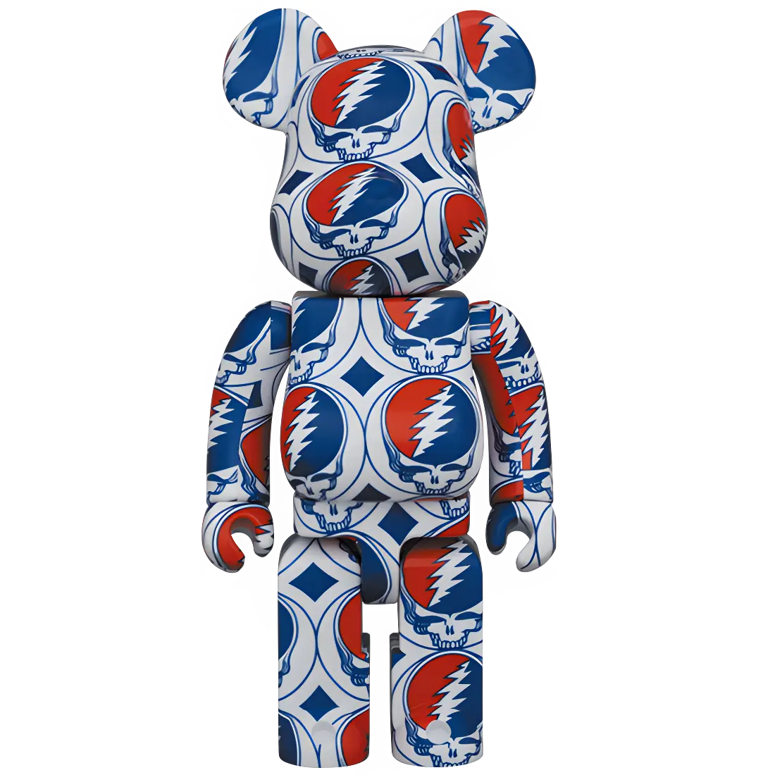 Bearbrick Grateful Dead 'Steal Your Face' 100%+400% Herstellerbild 3