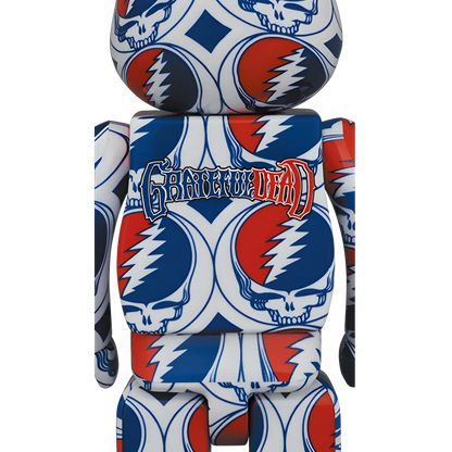 Bearbrick Grateful Dead 'Steal Your Face' 100%+400% Herstellerbild 4