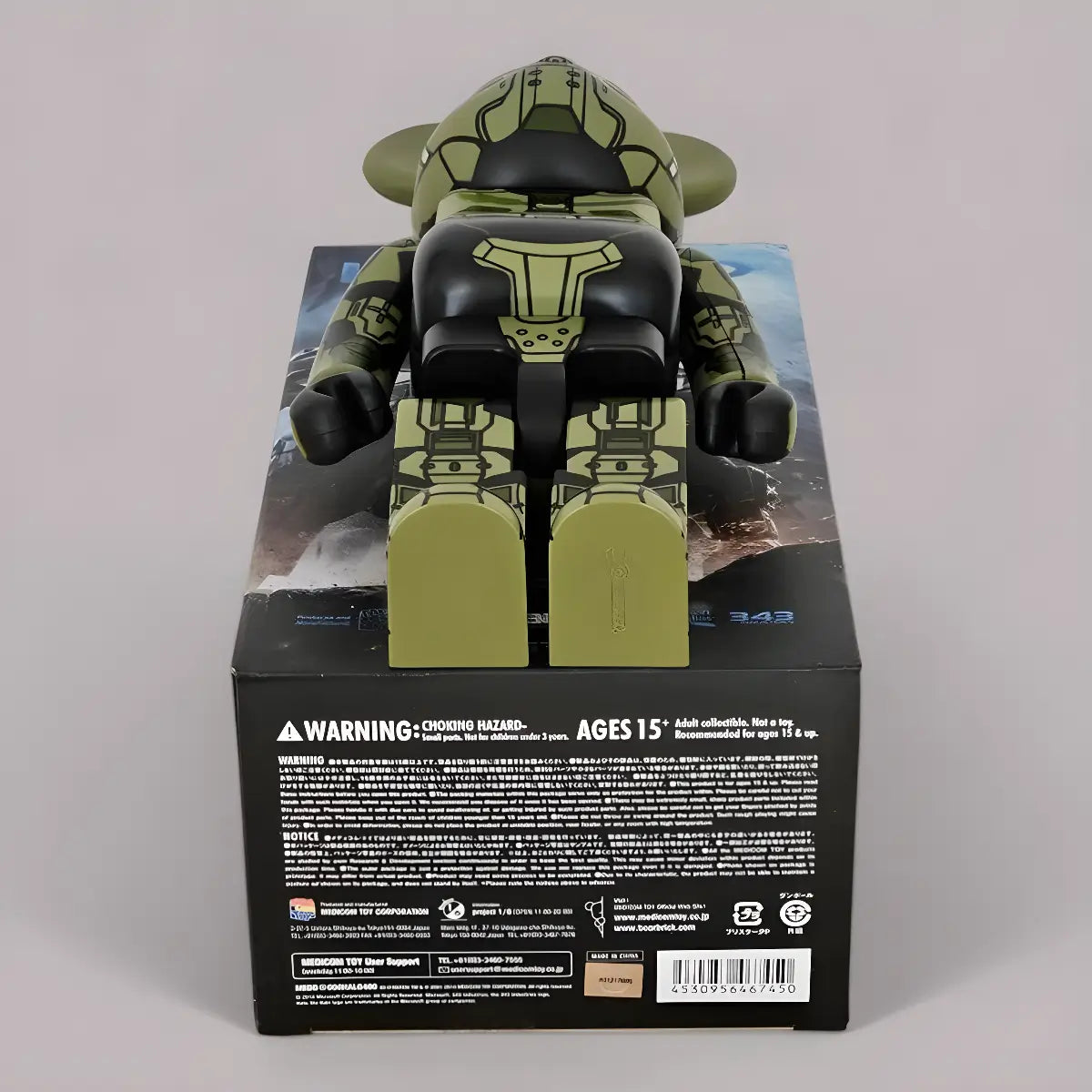 Bearbrick HALO Master Chief 400% Echtheitsmerkmale