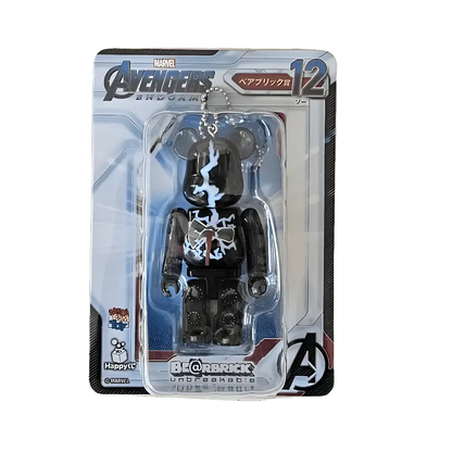 Bearbrick Happy Kuji 'Avengers Endgame' (2019) - 12 Thor 100% in der Verpackung
