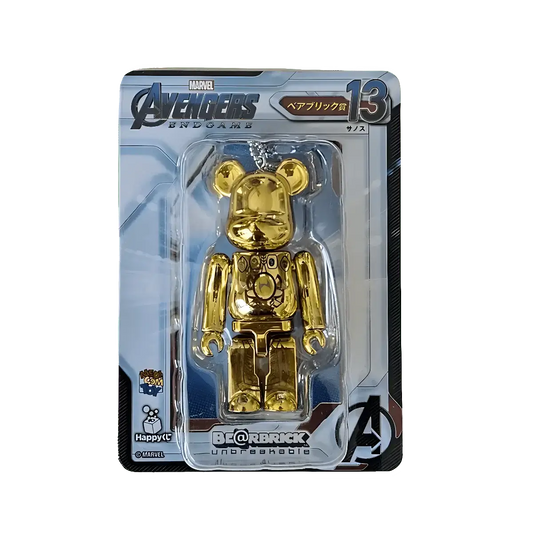 Bearbrick Happy Kuji 'Avengers Endgame' (2019) - 13 Thanos 100% in der Verpackung