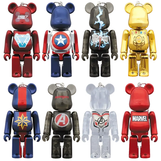 Bearbrick Happy Kuji 'Avengers Endgame' (2019) - Modellübersicht 100%