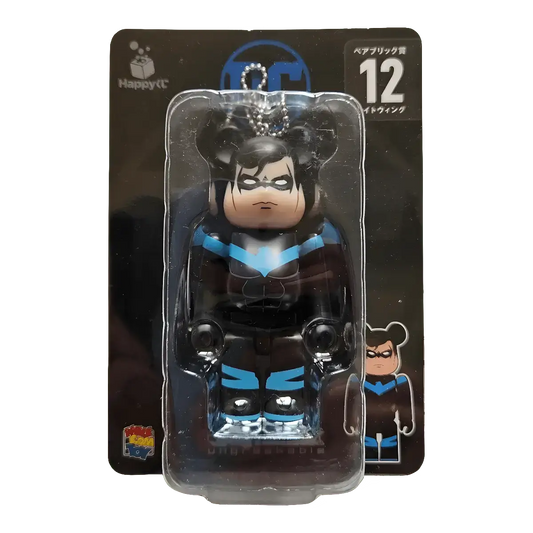 Bearbrick Happy Kuji 'DC' (2020) - 12 Nightwing 100% in der Verpackung