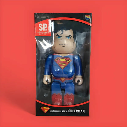 Bearbrick Happy Kuji 'DC' (2020) - SP Superman 400% in der Verpackung