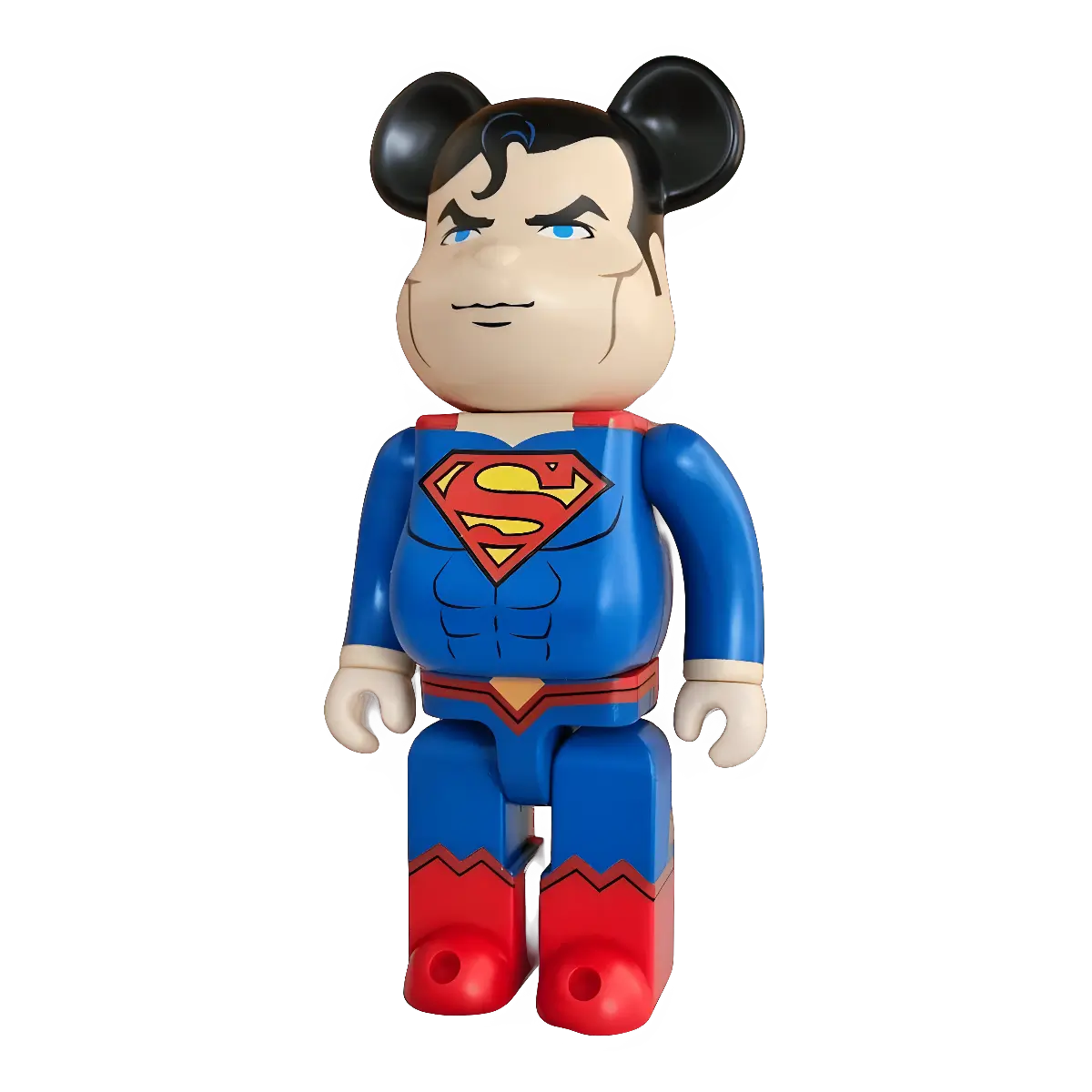 Bearbrick Happy Kuji 'DC' (2020) - SP Superman 400% schräg