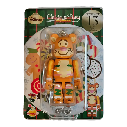 Bearbrick Happy Kuji 'Disney Christmas Party' (2012) - 13 Tigger Ginger Cookie Version 100% in der Verpackung