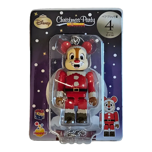 Bearbrick Happy Kuji 'Disney Christmas Party' (2012) - 4 Dale Santa Version 100% in der Verpackung