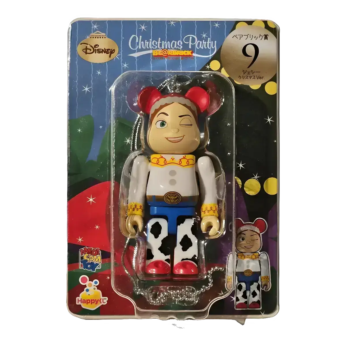 Bearbrick Happy Kuji 'Disney Christmas Party' (2012) - 9 Jessie Christmas Version 100% in der Verpackung