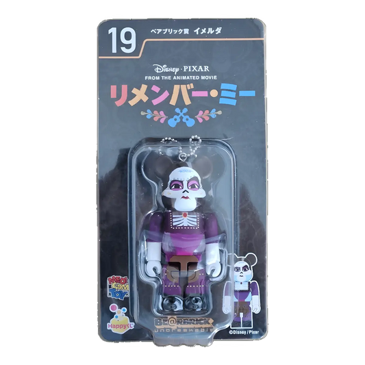 Bearbrick Happy Kuji 'Disney Pixar' (2018) - 19 Imelda [Coco] 100% in der Verpackung
