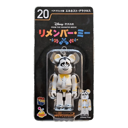Bearbrick Happy Kuji 'Disney Pixar' (2018) - 20 Ernesto de la Cruz [Coco] 100% in der Verpackung