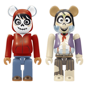 Bearbrick Happy Kuji 'Disney Pixar' (2018) - 25 Miguel & Héctor [Coco] 100% Herstellerbild