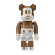 BE@RBRICK Disney Special Ornament - 16 Mickey Mouse Gold & White Version (100%)