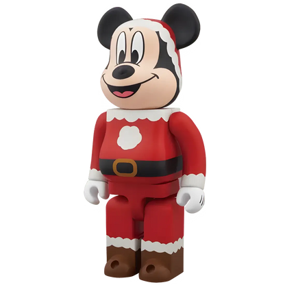 Bearbrick Happy Kuji 'Disney Special Ornament' (2011) - SP Mickey Mouse Santa Version 400% Herstellerbild