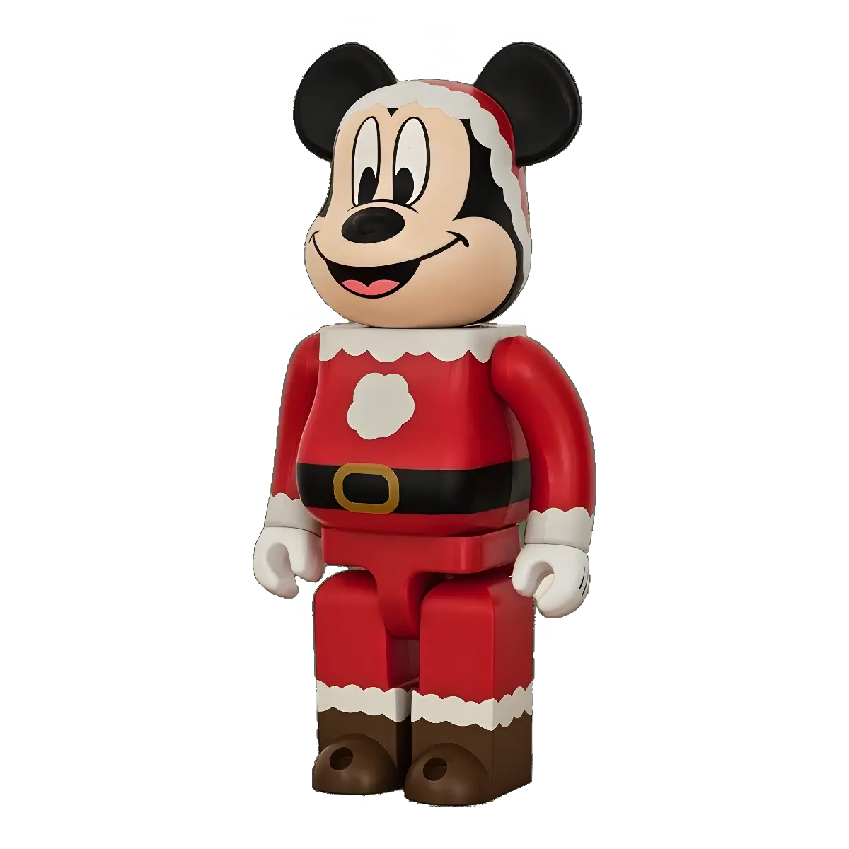 Bearbrick Happy Kuji 'Disney Special Ornament' (2011) - SP Mickey Mouse Santa Version 400% schräg