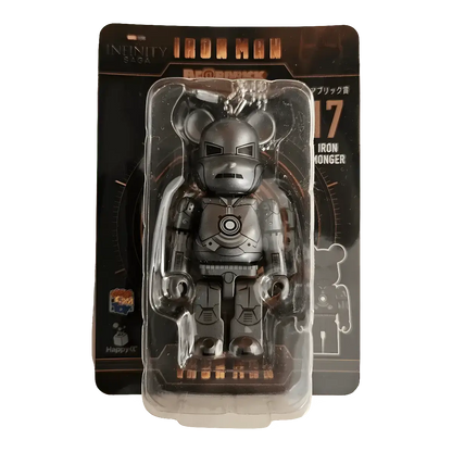 Bearbrick Happy Kuji 'Iron Man' (2023) - 17 Iron Monger 100% in der Verpackung