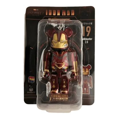 Bearbrick Happy Kuji 'Iron Man' (2023) - 19 Hulkbuster 2.0 100% in der Verpackung