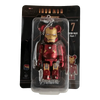 Bearbrick Happy Kuji 'Iron Man' (2023) - 7 Iron Man Mark 7 100% in der Verpackung