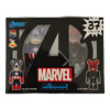 Bearbrick Happy Kuji 'MARVEL' (2012) - 37 Captain America & Red Skull 100% in der Verpackung