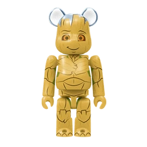 Bearbrick Happy Kuji 'MARVEL' (2021) - 14 Groot 100% Herstellerbild